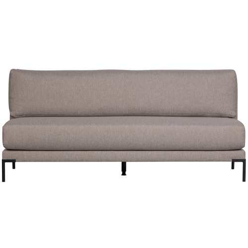 vtwonen eetbank element 200cm Couple - Polyester - Taupe - 73x200x80 - vtwonen shop