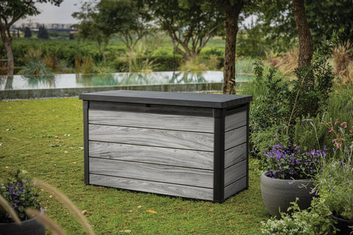 Keter Signature Opbergbox 757L - 151.7x72.5x90cm - Storm Grey - vtwonen shop