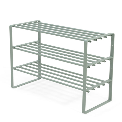 Spinder Design schoenenrek Rex SR 2 - Dusty Green - 12 paar schoenen - vtwonen shop