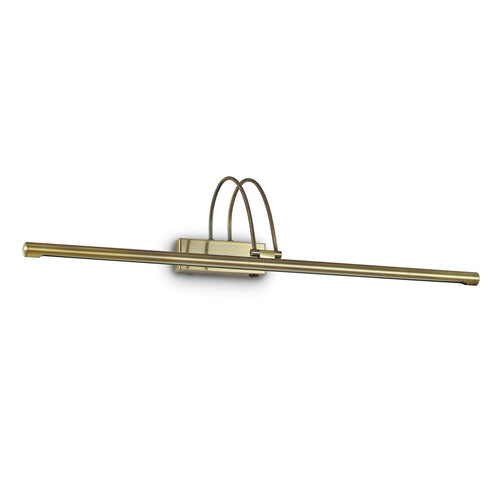 Ideal Lux Bow - Grote LED wandlamp antiek messing