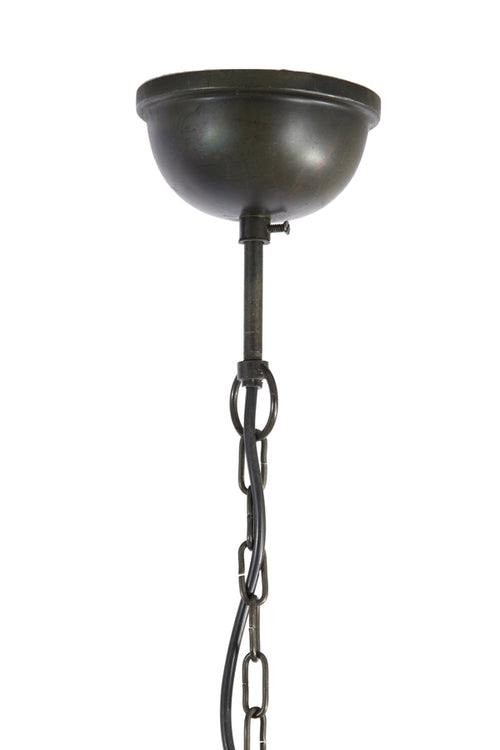 Light & Living hanglamp HARANKA - bruin - Ø38x46cm