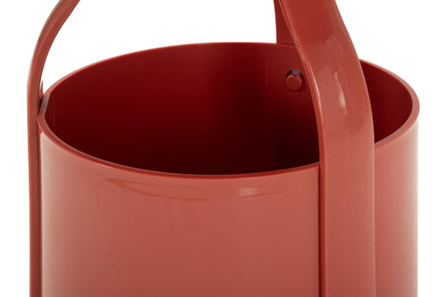 Mauro Ferretti opbergtafel - Ø 44x43 cm - rood