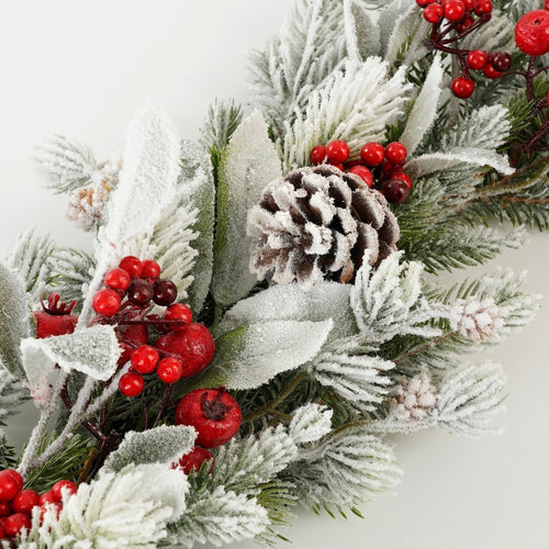 Mica Decorations Belfort Guirlande - L178 cm - Groen