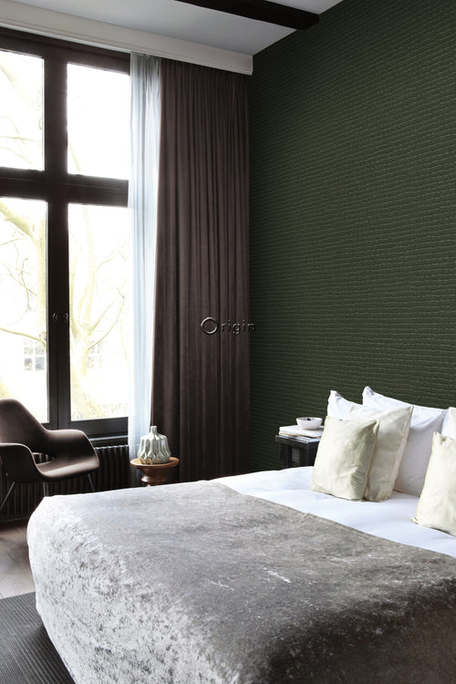 Origin Wallcoverings behang krokodillenhuid mosgroen - 0,53 x 10,05 m - 347781 - vtwonen shop