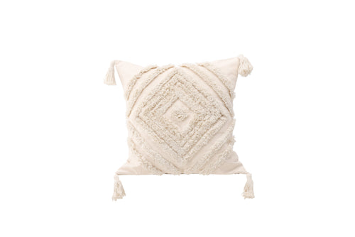 Rebellenclub kussenhoes naina - 45x45cm - creme - vtwonen shop