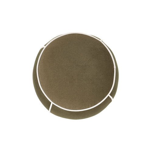 Housecraft Living Marina Poef Rond 45 cm Groen