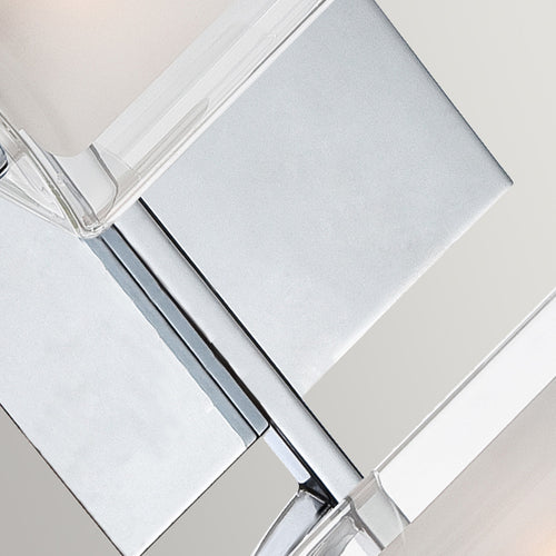 Elstead Quoizel Kolt Wandlamp Gepolijst Chroom, IP44