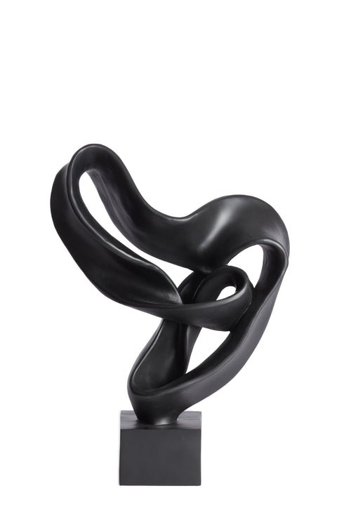 Light & Living ornament KAJAN - 33x14.5x44.5cm - zwart