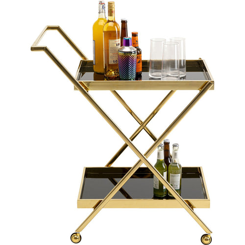 Kare Design Dienbladtafel Casino Gouden - vtwonen shop