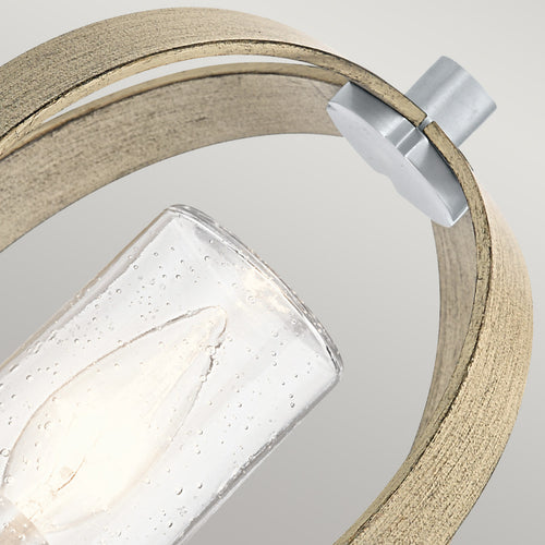 Elstead Kichler Grand Buiten moderne wandlamp verweerd antiek grijs, IP44