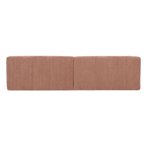 WOOOD 4-zits bank Omaire - Chenille - Lichtroze