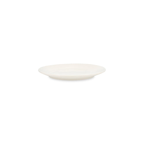 Bonbistro - Schotel 16,5cm voor kop 28cl wit Barista - Set van 6