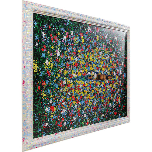 Kare Design Schilderij drijvende bloemenmarkt 150x100cm - vtwonen shop