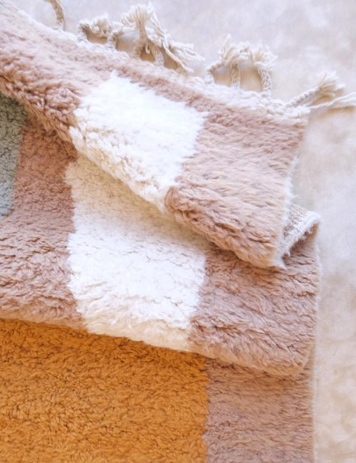 AFK Living vloerkleed Berber - handgemaakt - Wol - 255 x 355 cm