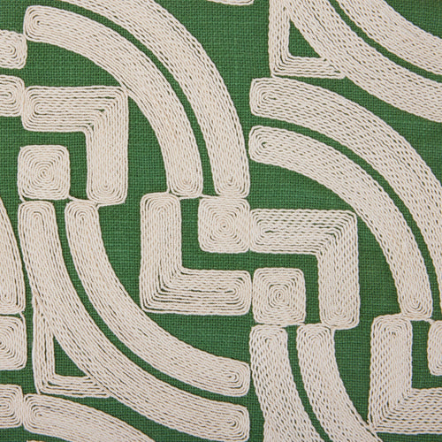 Madura Kussenovertrek Iakobo natuurlijk en groen 40x40 cm