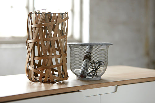 Rebellenclub Dressoir Lorne - Wit met Eiken Blad en Poten - vtwonen shop