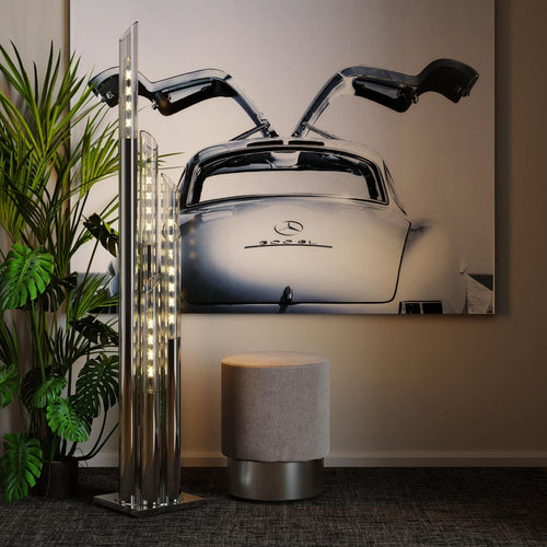 Kare Design Kruk Cherry Grijs Zilver