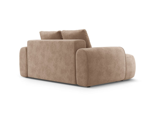 Cosmopolitan Design Bank Linz 2-zits, flueel donkerbeige - 100x175x84cm