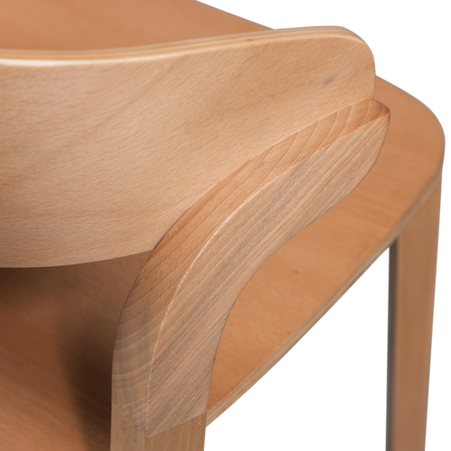 WOOOD eetkamerstoelen  Cras - Essenhout - Naturel - Set van 6 - vtwonen shop