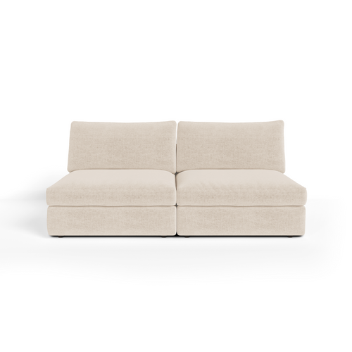 Sia Home -  NEST - Zacht aanvoelende geweven stof - Beige - 186cm