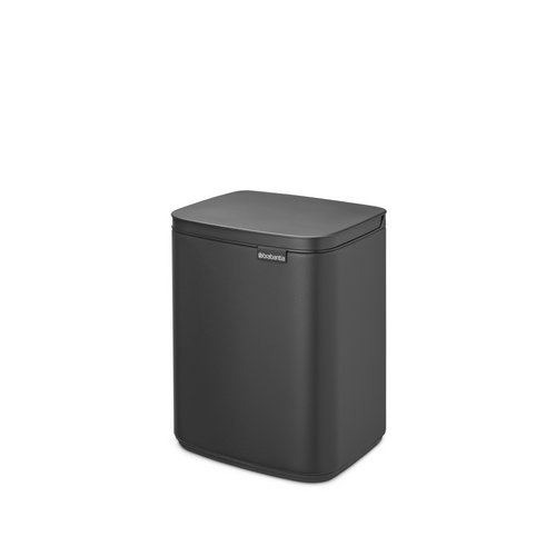 Brabantia Bo Afvalemmer, 7 liter - Mineral Infinite Grey