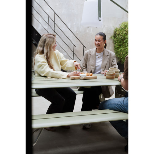 Zuiver Avenue Tuintafel/ Picknicktafel 180 x 79 cm Hout Opklapbaar Groen - vtwonen shop