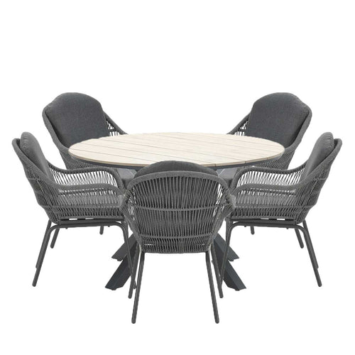 Garden Impressions tuinset Yima - Tulli licht grijs - 6-delig - vtwonen shop