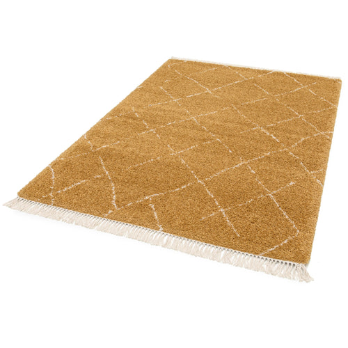 AFK Living vloerkleed Tigris - zeer zacht - geel - 160 x 230 cm