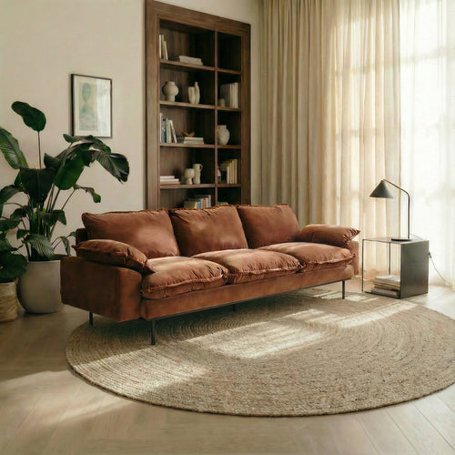 Mrcarpet Rond wollen vloerkleed labyrint grijs mix 260 rond