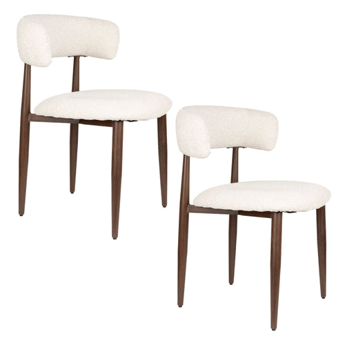 Housecraft Living Stanley Eetkamerstoel - Set van 2