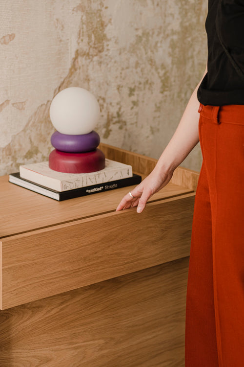 noo.ma OTEM Tafellamp - Iris Violet & Grape Purple - vtwonen shop