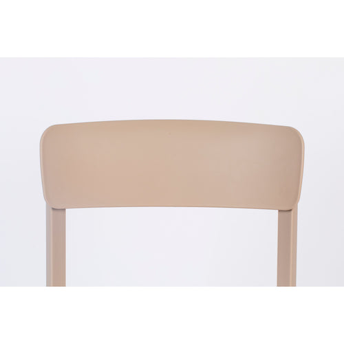 Housecraft Living Clive Tuinstoel/ Eetkamerstoelen Lichtbruin - Set van 4