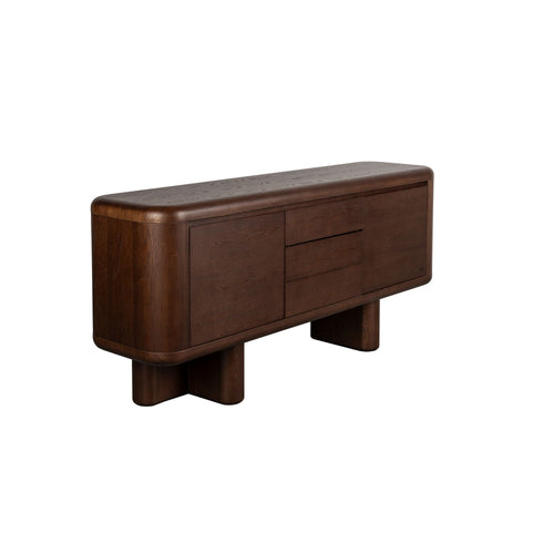 Dutchbone Herman Dressoir Hout Walnoot Kleur Bruin