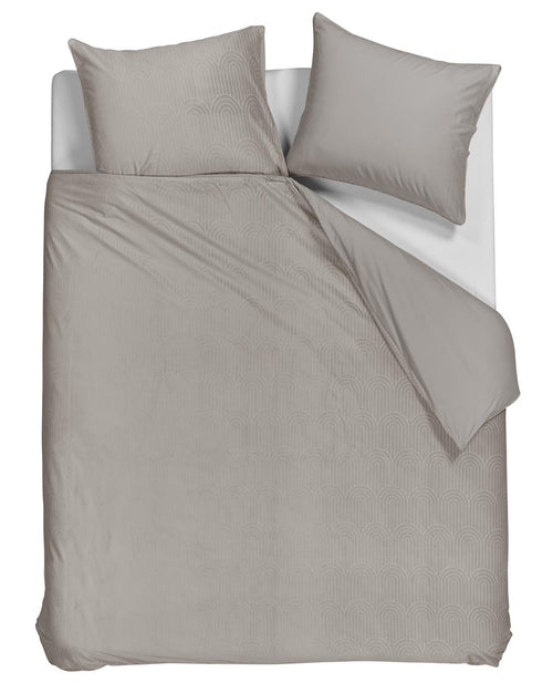Rivièra Maison - Cecelia dekbedovertrek - Tweepersoons - 200x200/220 cm - Zand