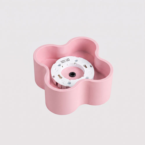 Sollux Lighting Plafondlamp OVIO 1 roze Gx53 - 12x12x6cm