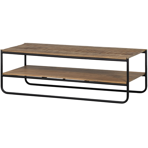 WOOOD salontafel Rikkie - Mangohout - Natural - 50x120x60 - vtwonen shop