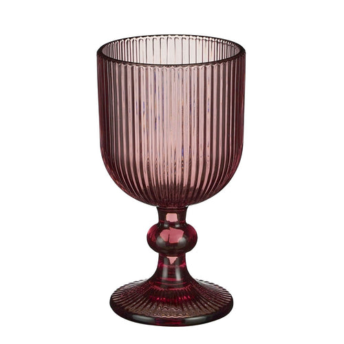 Mica Decorations Merlot Wijnglas - 250 ml - Glas - Paars
