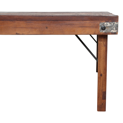 Raw Materials salontafel inklapbaar - FSC gerecycled hout - 120x75x45 cm