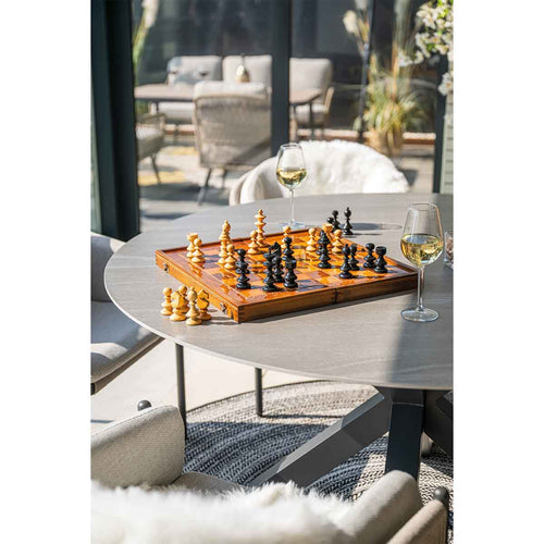 Garden Impressions tuintafel Duuk Napoli sand - Ø150 cm - vtwonen shop