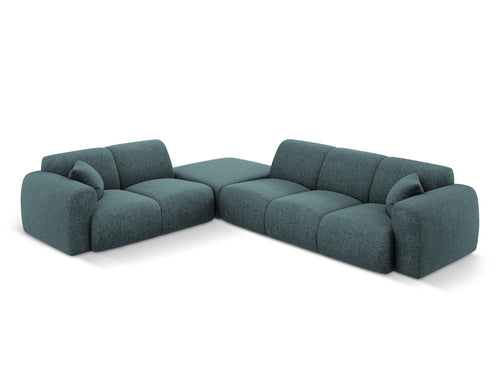 Cosmopolitan Design linker hoekbank Nolio 4-zits, chenille, olie - 250x315x72cm