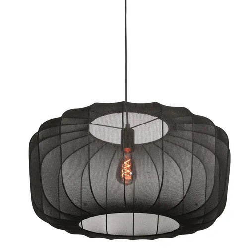Anne Light & home hanglamp Sable - 1 lichts - 60  x 150   cm - zwart - vtwonen shop
