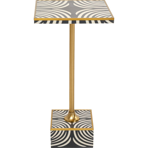 Kare Design Bijzettafel zebra 25x25cm