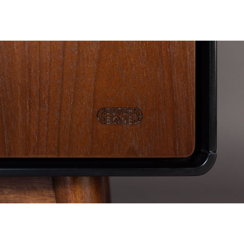 Dutchbone Juju Dressoir Laag Hout Donkerbruin - vtwonen shop