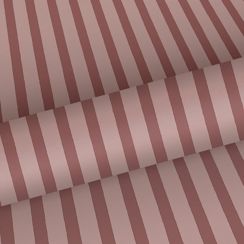 Sanders & Sanders behang geschilderde strepen bordeaux rood en roze - 50 x 900 cm - 935398