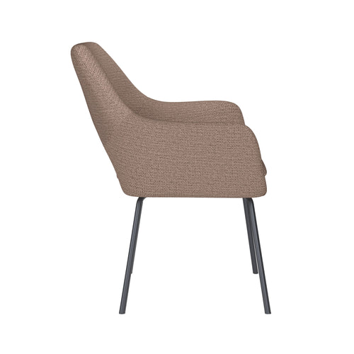 Housecraft Living Mos Eetkamerstoel Metaal Taupe