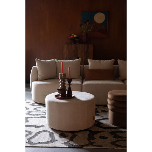 Dutchbone Rocca 4,5-zitsbank Latte/ Beige - vtwonen shop