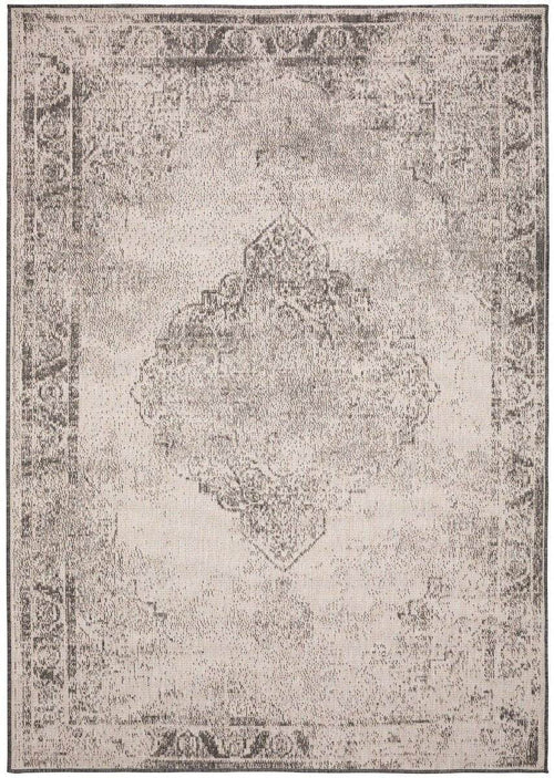 Buiten vloerkleed Sage - Grijs - dubbelzijdig - EVA Interior - 200 x 290 cm - vtwonen shop