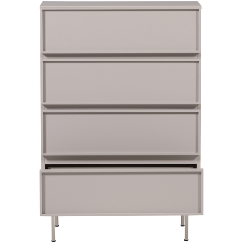 WOOOD ladekast 4 lades Tours - Melamine/MDF - Zand - 102x70x42 - vtwonen shop