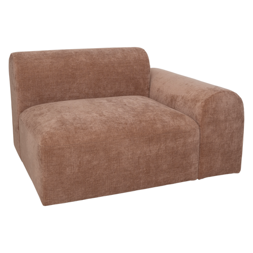 Urban Nature Culture modulaire bank seater Tao hoek rechts, old pink - 120 * 100 * 74 CM - vtwonen shop