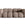 Cosmopolitan Design Bank Loretto 4-zits, structurele stof koraal - 100x250x68cm